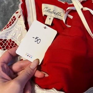 Beautiful 💃🏻 white and red dress